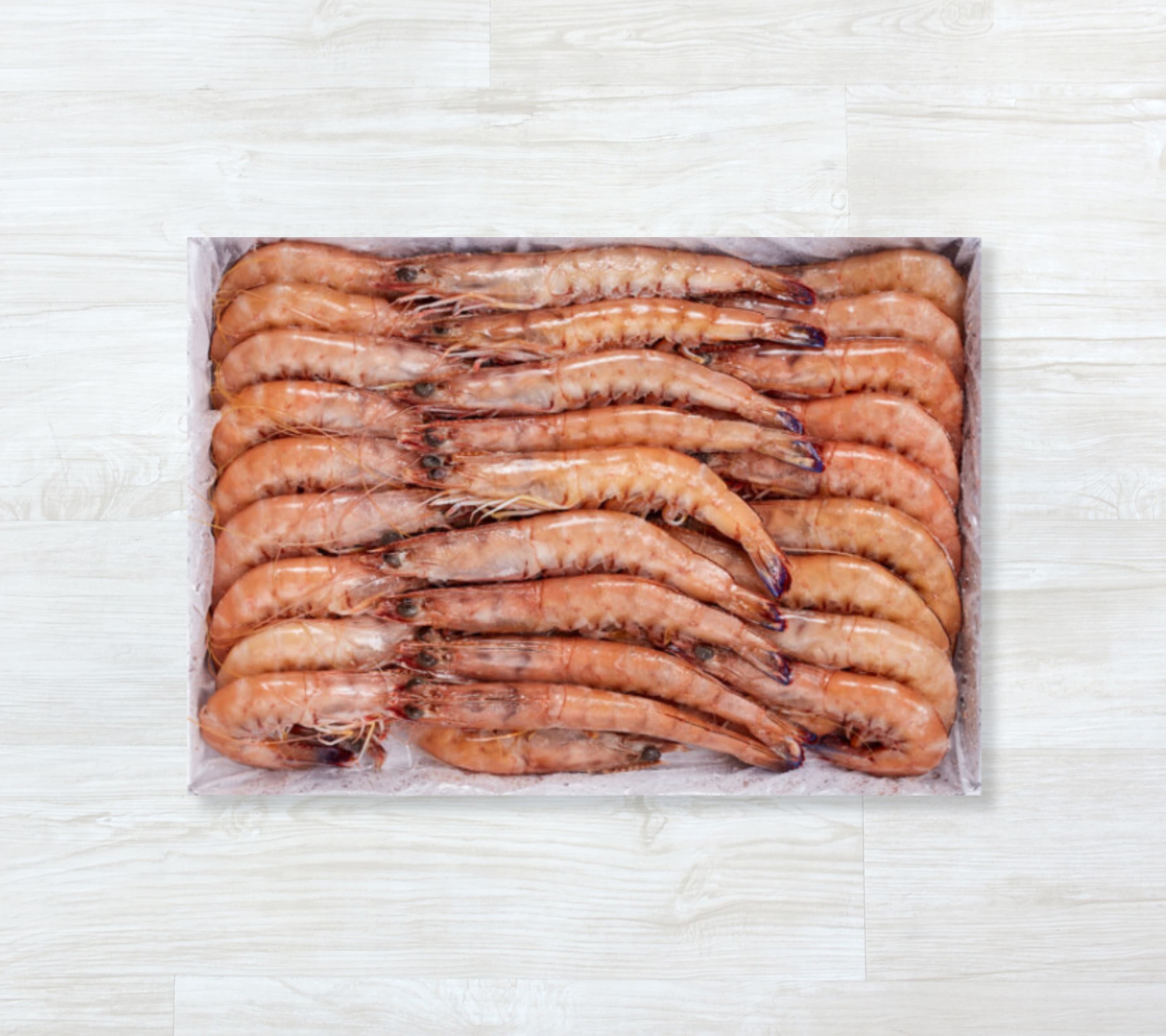 Camarão Banana de Moçambique 20-30 pcs/kg Congelado